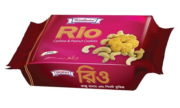 kishwan Rio Cookies (Cashew & Peanut Cookies) কুকিজ বিস্কুট