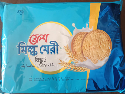 Fresh Milk Marie Biscuits (মিল্ক মেরি)